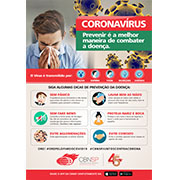 Cartaz Coronavírus