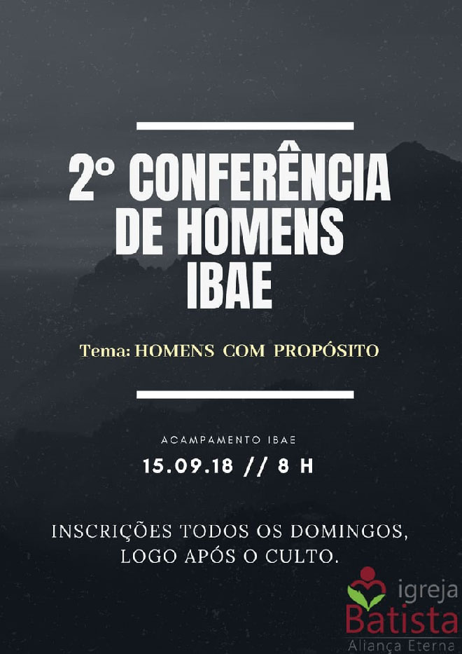 Segunda conferência de Homens da IBAE